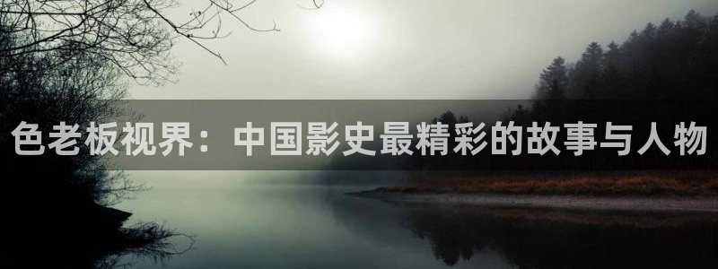99视频综合：色老板视界：中国影史最精彩的故事与人物